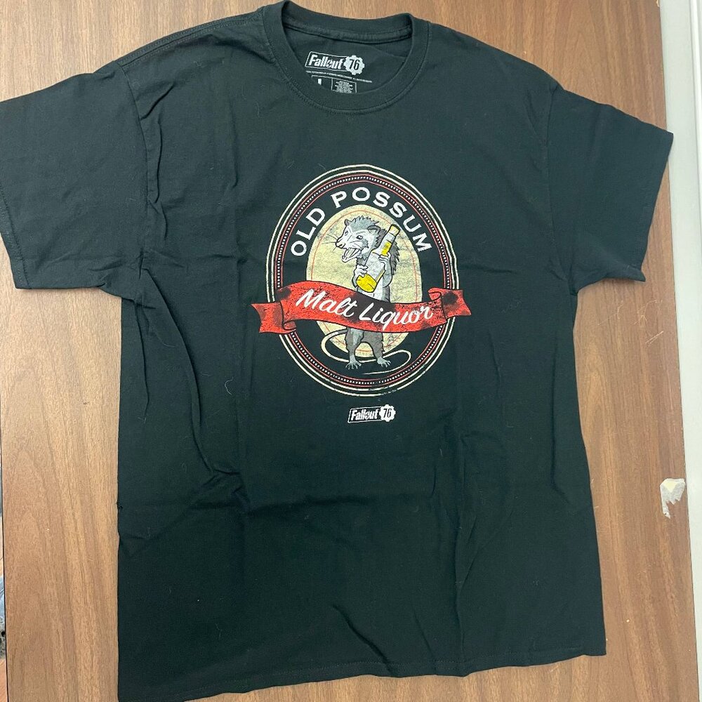 Fallout Old Possum Malt Liquor Graphic T-Shirt